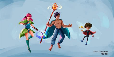 ArtStation - The Wizards Characters