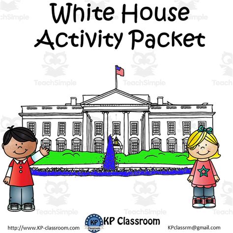 White House Activity Packet and Worksheets by Teach Simple