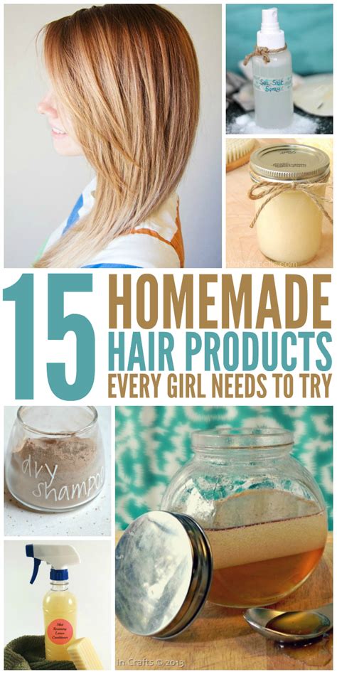 15 DIY Hair Products Every Girl Needs to Try