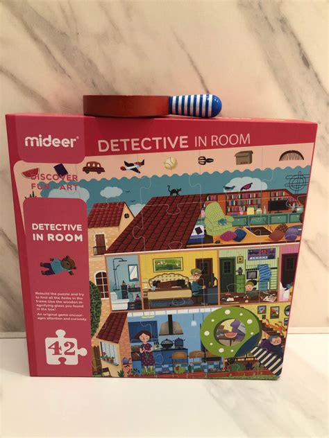 Detective in room puzzle (3+ years), Hobbies & Toys, Toys & Games on ...