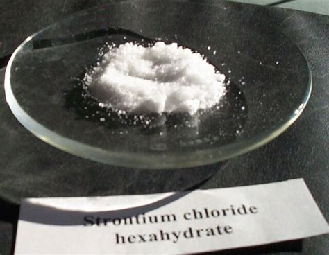 Chemistry:Strontium chloride - HandWiki