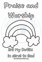 Free Worship Coloring Pages For Every Ages – Sensible sketch template
