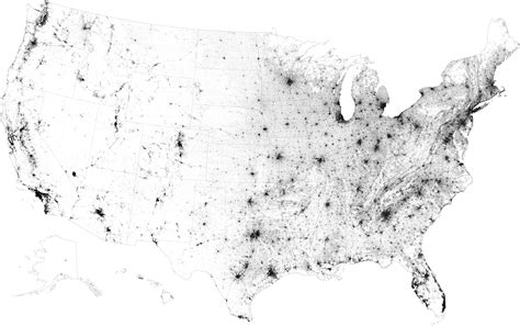 United States - Every building in the USA • Map • PopulationData.net