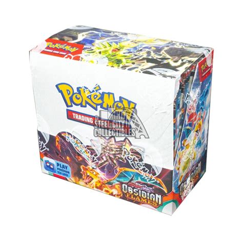 Pokemon Scarlet & Violet Obsidian Flames Booster Box | Steel City ...