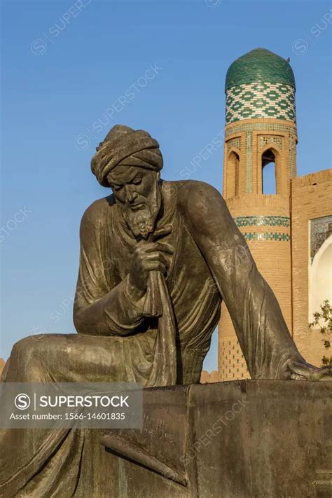 The Bronze Statue of Muhammad Ibn Musa al-Khwarizmi, A Mathematician Credited With Discovering ...