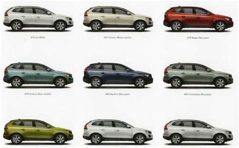 2017 Volvo XC60 Colors