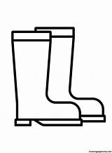 Boots Coloring Pages To Print  Free Printable sketch template