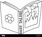 Story Book Coloring Page Pages sketch template