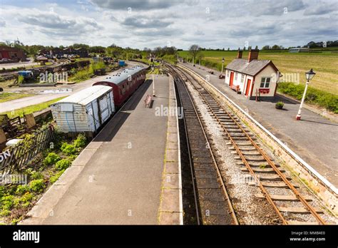 View of the Swanwick Junction railway station, Derbyshire UK Stock ...