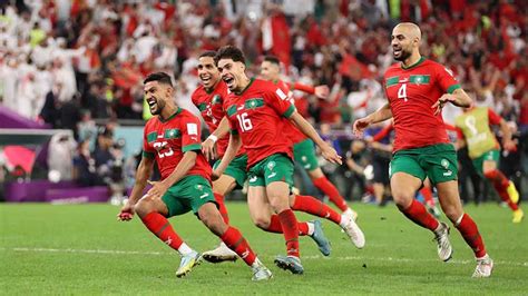 Mondial 2022 : le Maroc devient le premier pays africain à se qualifier en demi-finale - Foot RDC