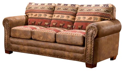 American Furniture Classics Sierra Lodge Sleeper Sofa - Rustic - Sleeper Sofas - by American ...