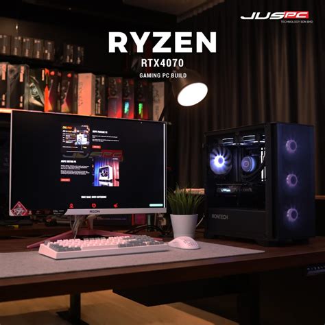 【Ryzen 7000 Series With RTX 4070 Gaming Setup】 | JusPC