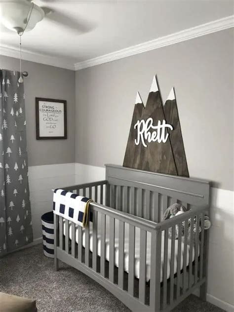 25 Gorgeous Baby Boy Nursery Ideas to Inspire You - Sorting With Style