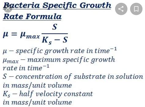 Importance of monod equation in microbial growth kinetics?