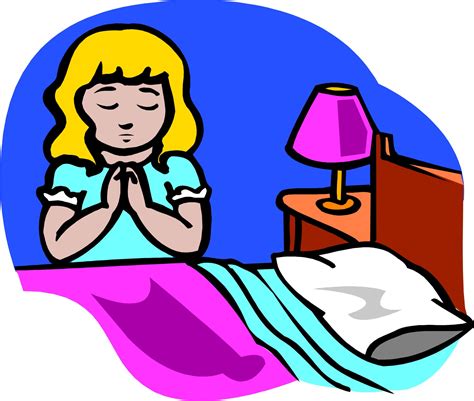 bedtime prayer clipart - Clip Art Library