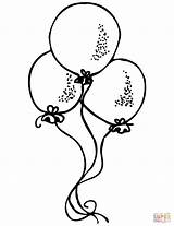 Up Balloons Coloring Page Pages sketch template