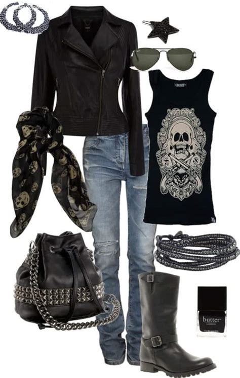 10 Chic Girls Biker Outfits Combinations this Season