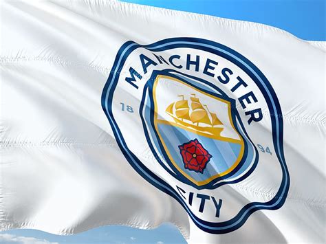 HD wallpaper: Manchester City flag, football, soccer, europe, uefa ...