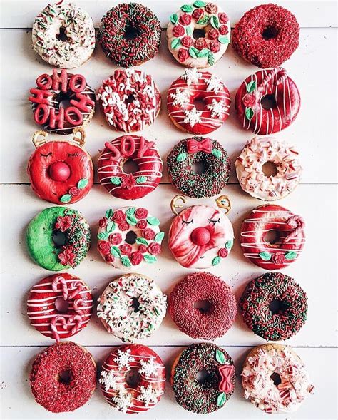 Christmas Donuts, Christmas Party Food, Christmas Sweets, Christmas ...