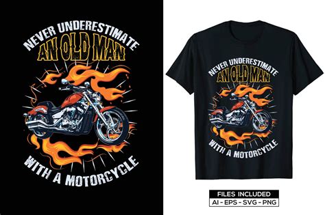 Motorcycle T-Shirt Design SVG Bundle - Master Bundles