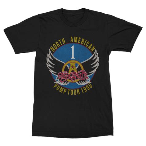 Pump Tour 1990 T-Shirt – Aerosmith Official Store