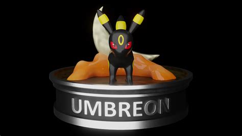 STL file Pokemon Umbreon・3D printing idea to download・Cults