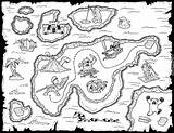 Treasure Map Coloring Pages  Free Printable For Kids sketch template