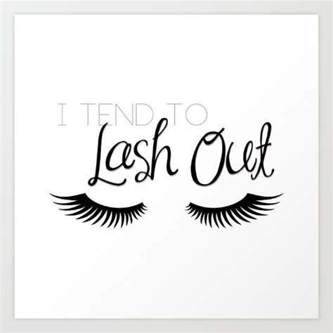 I Tend To Lash Out Art Print | Framed art prints, Framed art, Art prints