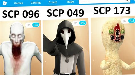 MAKING ALL SCP a ROBLOX ACCOUNT (SCP 096, SCP 173, SCP 049) - YouTube