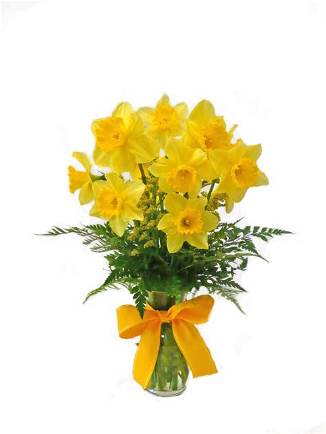 Early spring is the perfect time of year for this daffodil flower arra