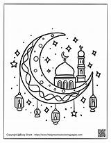 Ramadan Free Coloring Pages sketch template