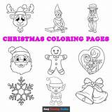 Santa Suit Coloring Page sketch template