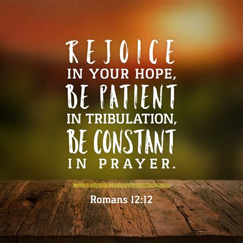 Romans 12:12 Daily Verse | KCIS 630