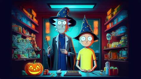 Rick And Morty - Halloween by Alissongraves on DeviantArt