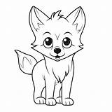 Winged Fox Coloring Pages sketch template