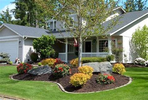 90 Simple and Beautiful Front Yard Landscaping Ideas on A Budget (55 ...