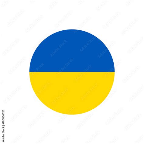 Ukrainian flag, official colors and proportion correctly. National Ukraine flag. Vector ...