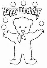 Birthday Coloring Pages sketch template