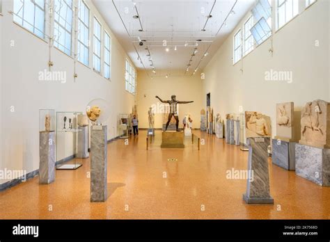 Interior of the National Archaeological Museum, Athens, Greece Stock Photo - Alamy