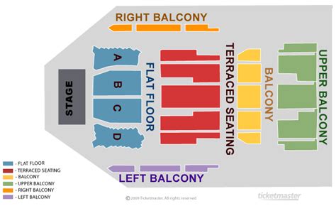 Foals Seating Plan - Bournemouth International Centre