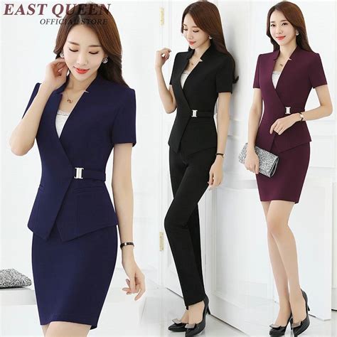 56.65US $ 45% OFF|Womens Skirt Suit Women Elegant Skirt Suits Office ...