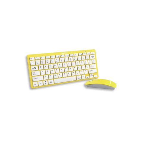 Pantone Mini Scissor Switch Wireless Keyboard & Mouse Combo - Yellow ...