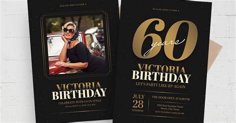 Birthday Flyer Template, Graphic Templates - Envato Elements