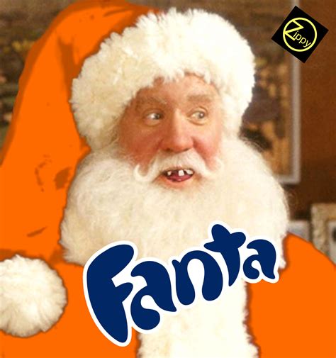 Zippy Memes - Fanta #fanta #santa #santaclaus #satira #vtip