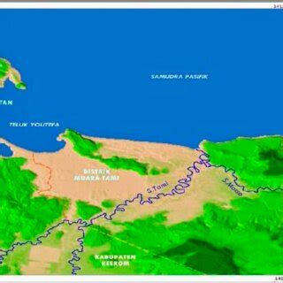 Map of Jayapura City, Papua Province, Indonesia. | Download Scientific Diagram