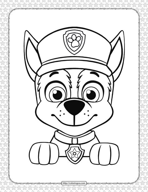 Paw Patrol Zuma Coloring Page