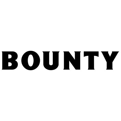 Bounty Logo PNG Transparent & SVG Vector - Freebie Supply