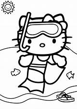 Hello Kitty Coloring Pages  Free Printable For Kids sketch template