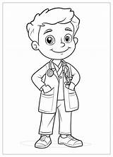 Doctor Coloring Pages  Fun Learning And Creative Expression CrayonAZCom sketch template