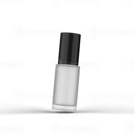 Frosted Glass Cosmetic Bottle 3D Rendering 13360824 PNG